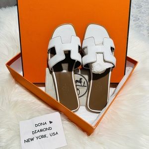💜SOLD💜‼️Hermes Oran Sandals‼️ 💯 AUTHENTIC